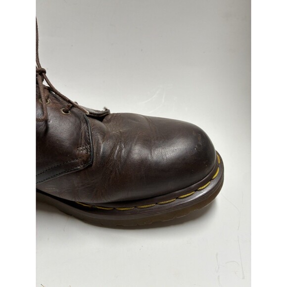 VINTAGE Doc Martens Oxford Shoes Made in England Leather Mens 11 Brown Oxford main image 4